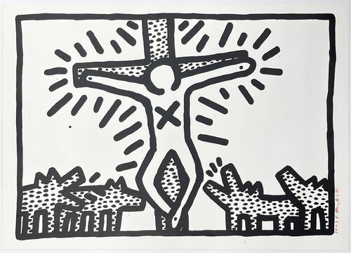 UNTITLED (PLATE 6) van Keith Haring, Afdruk te koop op Singulart
