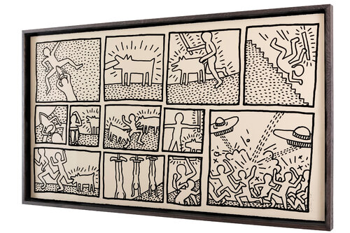 Untitled ('The Blueprint Drawings' - No. 1) van Keith Haring, Afdruk te koop op Singulart