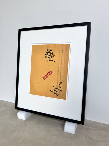 Untitled ('I CUT MYSELF ON YOUR ENVELOPE') van Keith Haring, Werk op papier te koop op Singulart