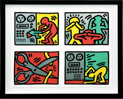POP SHOP QUAD III van Keith Haring, Afdruk te koop op Singulart