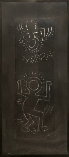 Untitled (Subway Drawing) van Keith Haring, Werk op papier te koop op Singulart