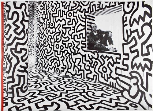 1980s Keith Haring Pop Shop poster di Keith Haring, Stampa in vendita su Singulart