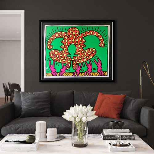 Fertility Untitled 5, from the Fertility Suite di Keith Haring, Stampa in vendita su Singulart