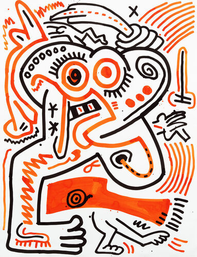 Untitled di Keith Haring, Opera su carta in vendita su Singulart