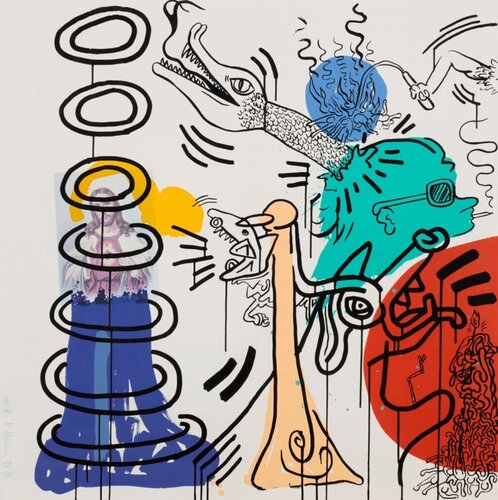 Apocalypse 5 di Keith Haring, Stampa in vendita su Singulart