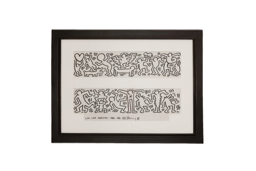 Luna Luna Drawings (Tetraptychon) di Keith Haring, Opera su carta in vendita su Singulart