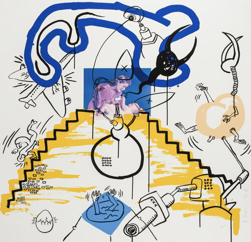Apocalypse 3 di Keith Haring, Stampa in vendita su Singulart