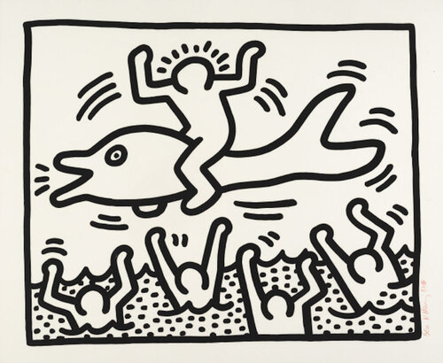 Untitled di Keith Haring, Stampa in vendita su Singulart