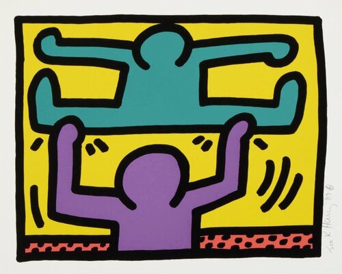 Pop Shop I (D) de Keith Haring, Impresión a la venta en Singulart
