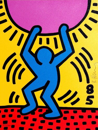 International Youth Year von Keith Haring, Druck kaufen auf Singulart