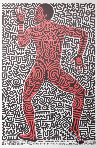 Into 84: Tony Shafrazi Gallery par Keith Haring, Édition en vente sur Singulart