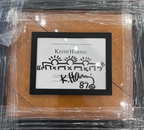 Keith-Haring- Three People by Keith Haring, Painting for Sale on Singulart
