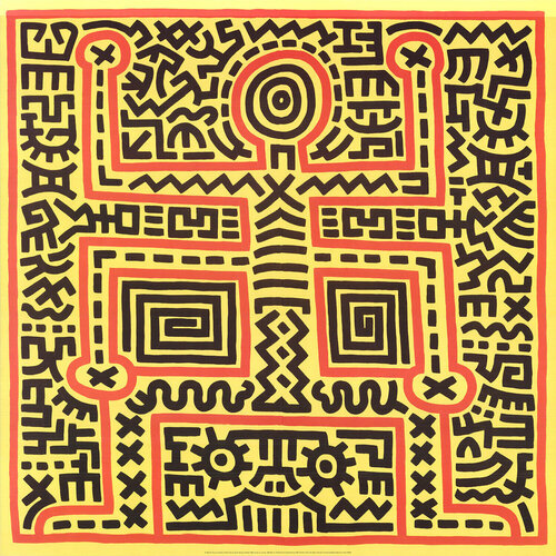 Untitled, 1983 par Keith Haring, Édition en vente sur Singulart