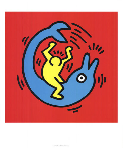 Untitled, 1989 par Keith Haring, Édition en vente sur Singulart