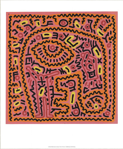 Untitled, 1984 par Keith Haring, Édition en vente sur Singulart