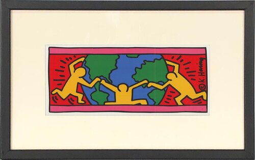 World by Keith Haring, Print for Sale on Singulart