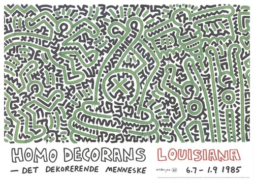 Homo Decorans by Keith Haring, Print for Sale on Singulart