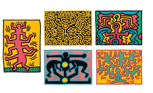 The Growing Suite par Keith Haring, Édition en vente sur Singulart