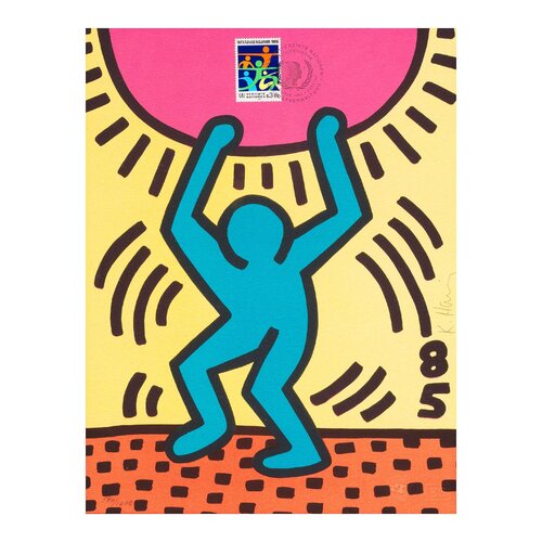 International Youth Year  van Keith Haring, Afdruk te koop op Singulart