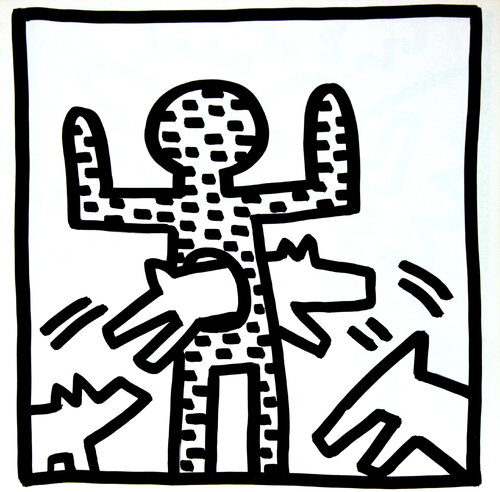 Untitled (Jumping Through) by Keith Haring, 인쇄 for Sale on Singulart