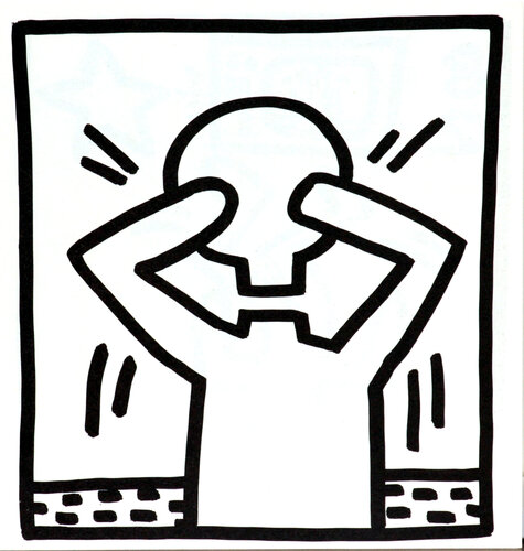 Untitled (Head Off) by Keith Haring, 인쇄 for Sale on Singulart