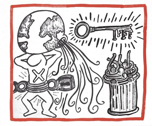  Untitled (from Against All Odds, 20 Drawings) by Keith Haring, 인쇄 for Sale on Singulart