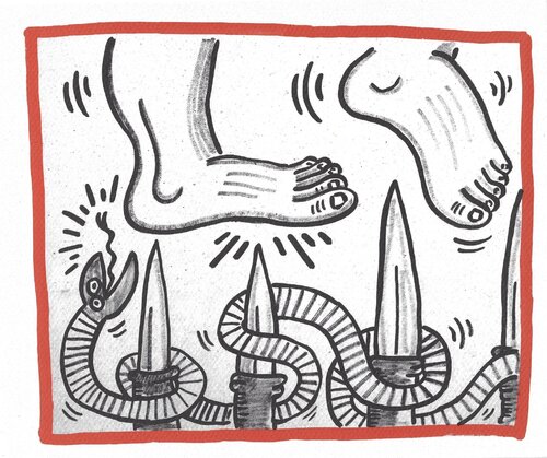  Untitled (from Against All Odds, 20 Drawings) by Keith Haring, 인쇄 for Sale on Singulart