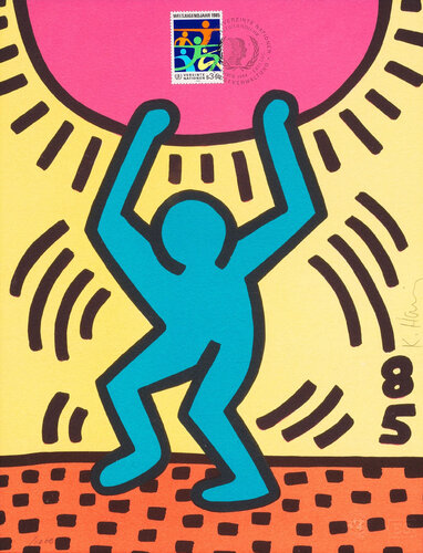 International Youth Year by Keith Haring, Print for Sale on Singulart
