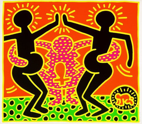 Untitled (Plate 4), from Fertility by Keith Haring, Print for Sale on Singulart