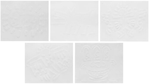 Icons (White) by Keith Haring, Print for Sale on Singulart