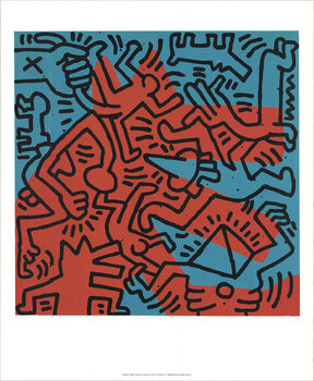キース・ヘリング【Yellow Figure】エスタンプリトグラフ 限定数販売 Keith Haringの作品をSINGULARTで販売中