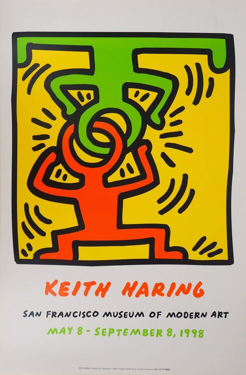 L'attirance des opposés Keith Haring