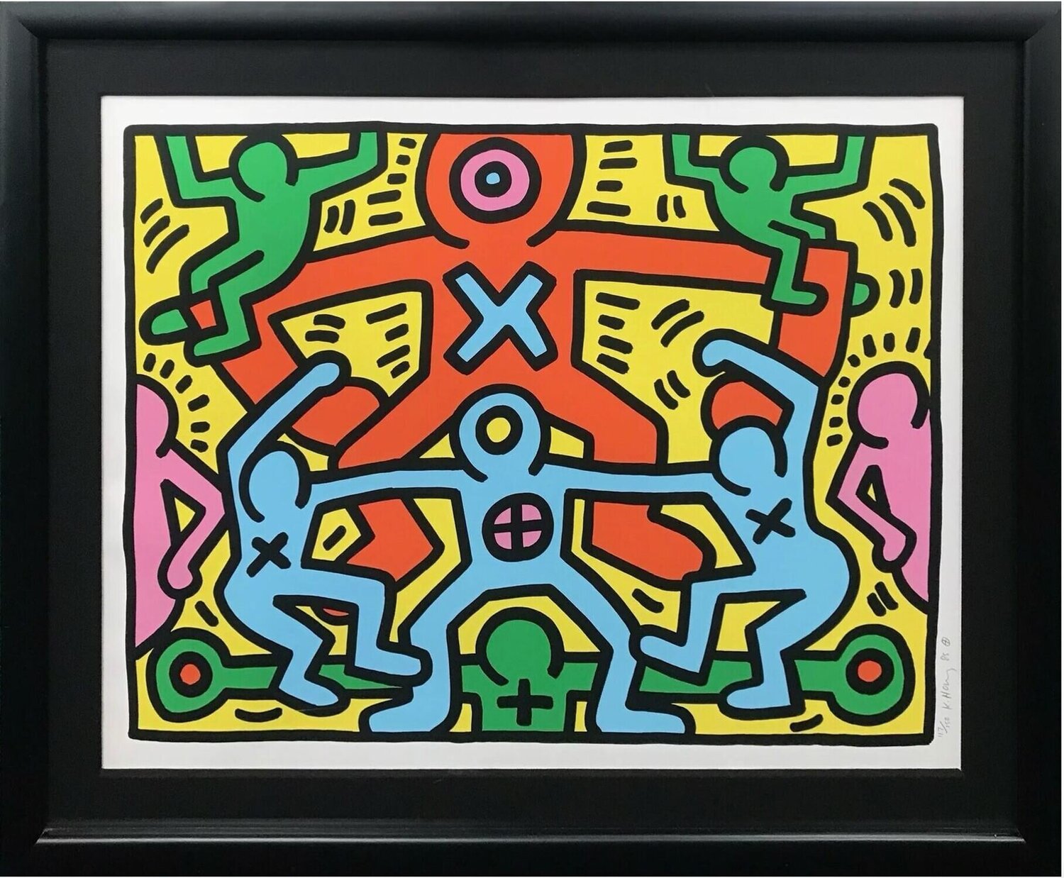 Untitled Keith Haring Afdruk te koop