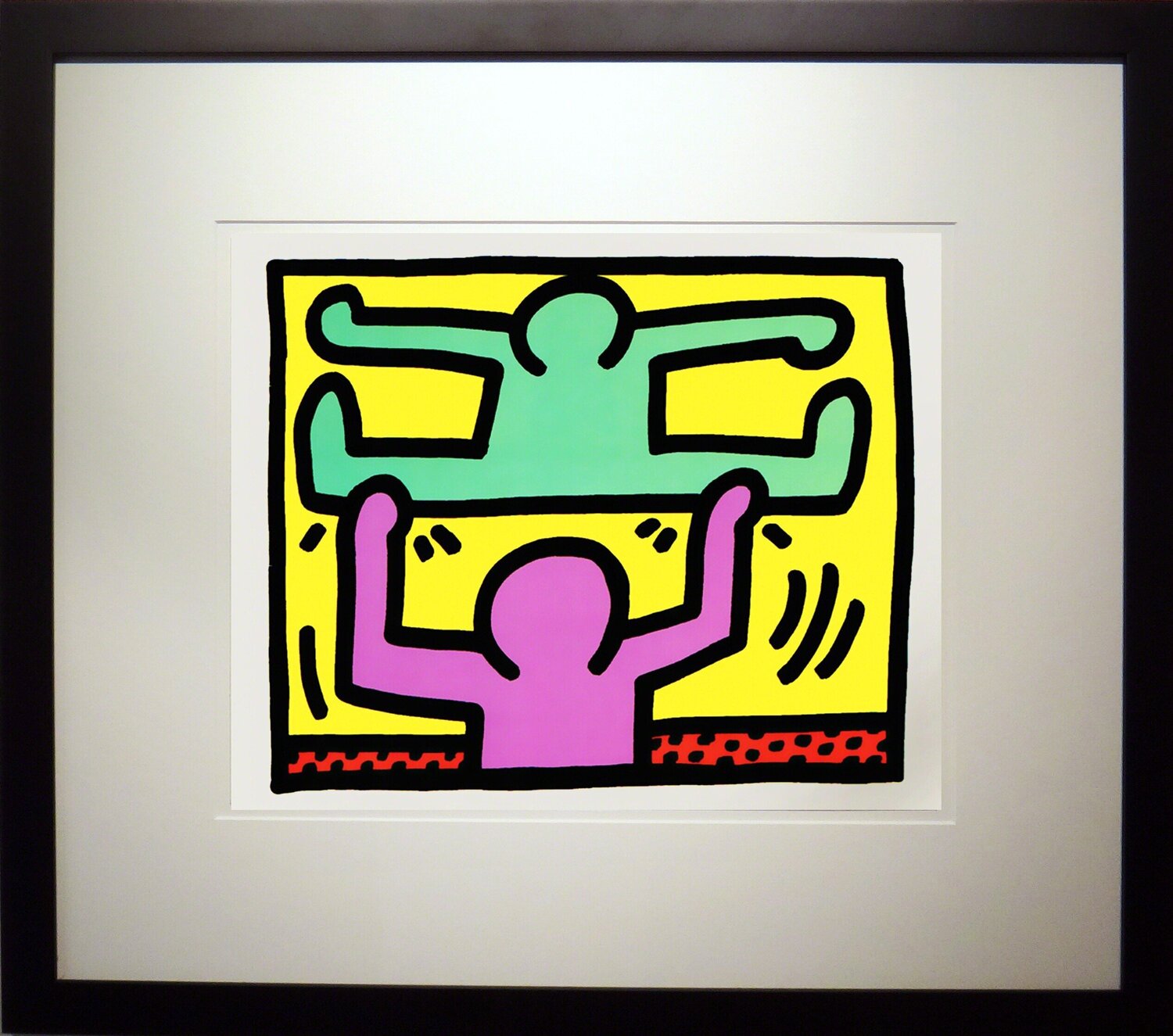 Pop Shop I D Keith Haring Afdruk te koop