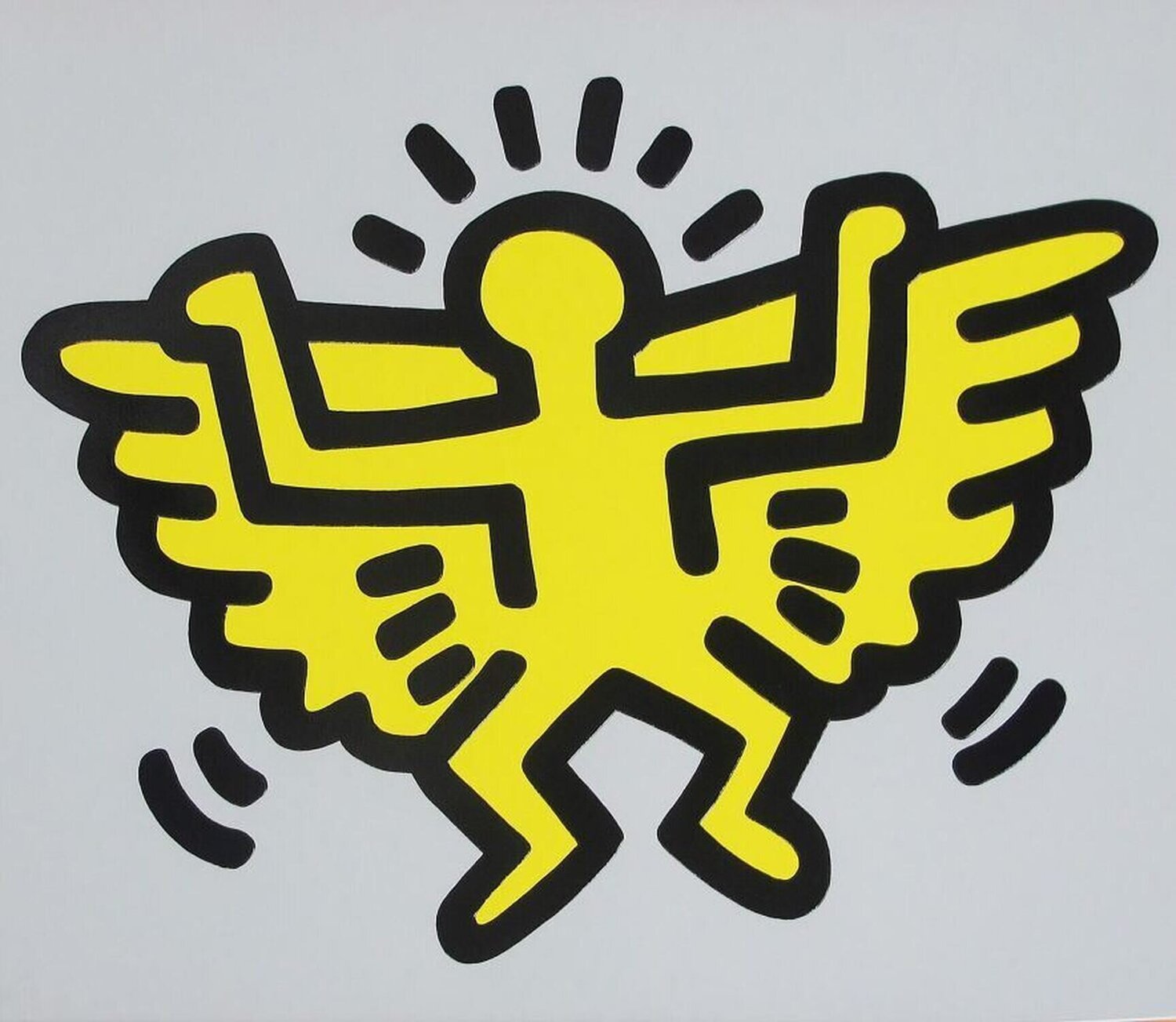 Winged Angel, from Icons Keith Haring Druck zu verkaufen