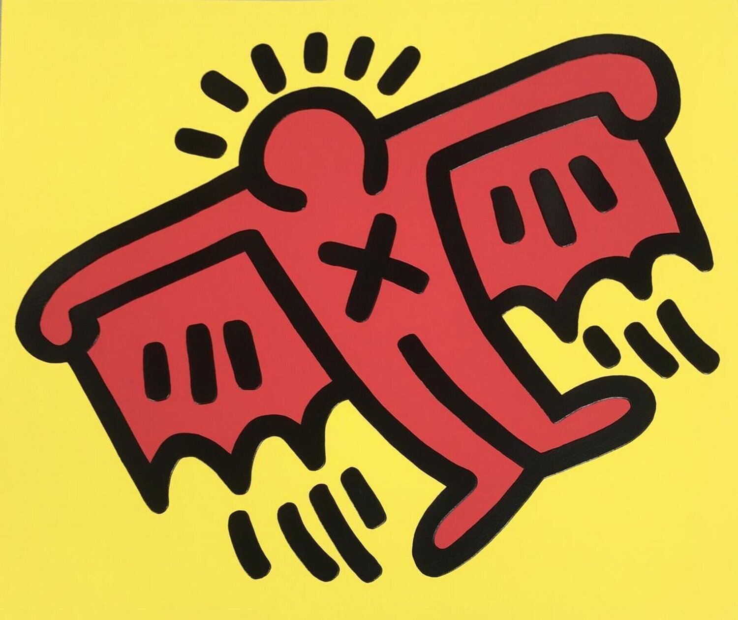Icons (D) - X Man Keith Haring Stampa in vendita