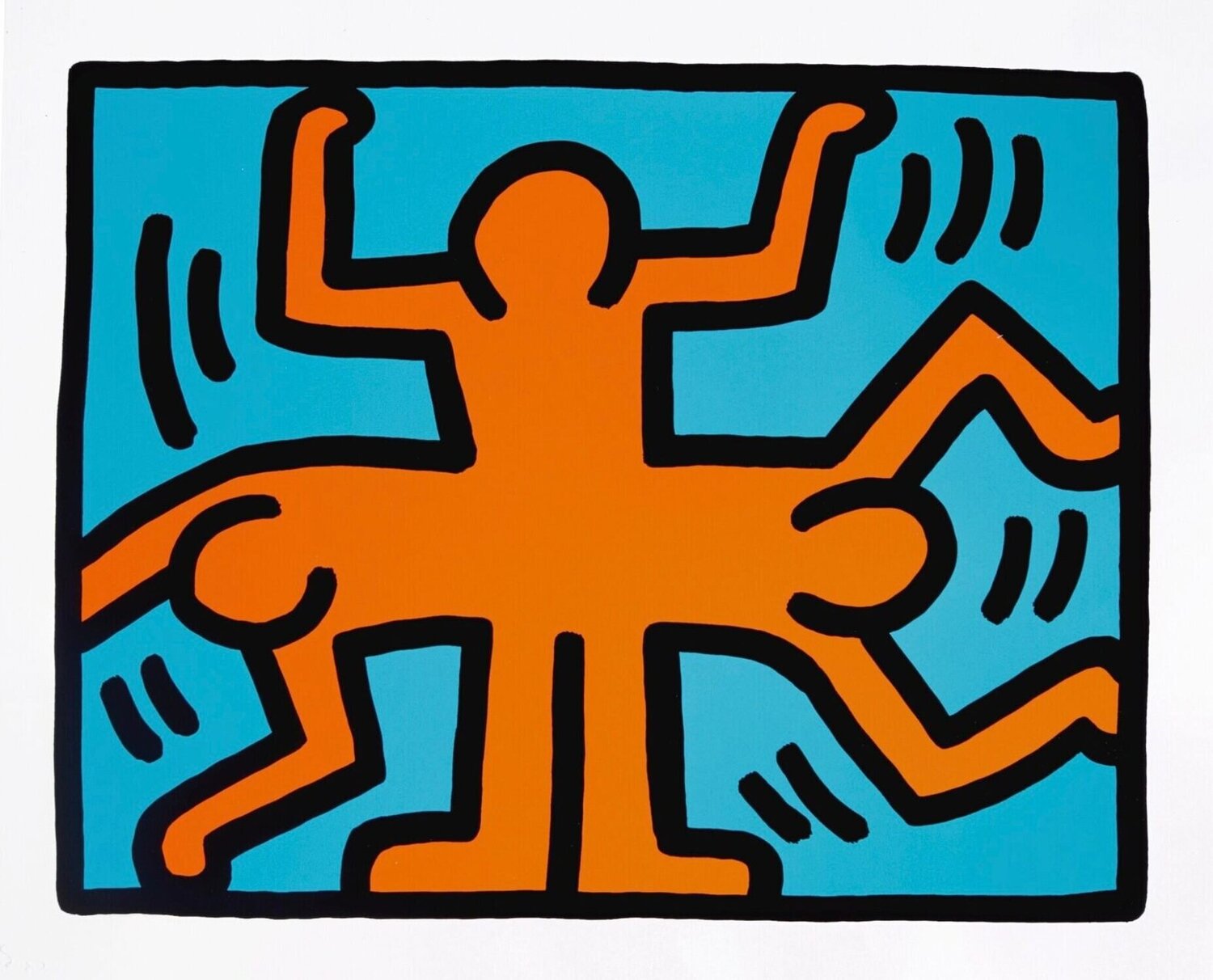 Pop Shop VI (2) Keith Haring Afdruk te koop
