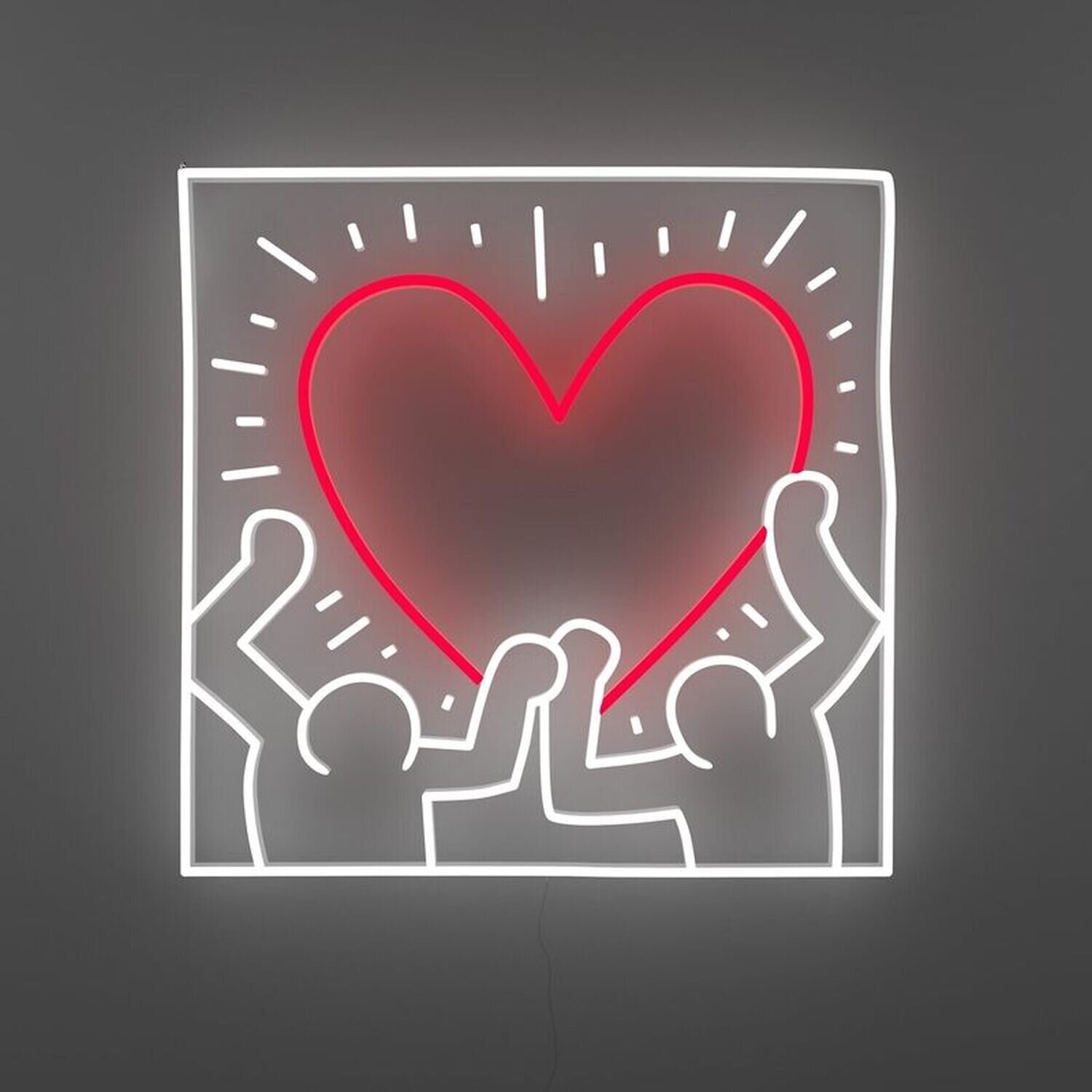 Radiant Heart Keith Haring Andere media te koop