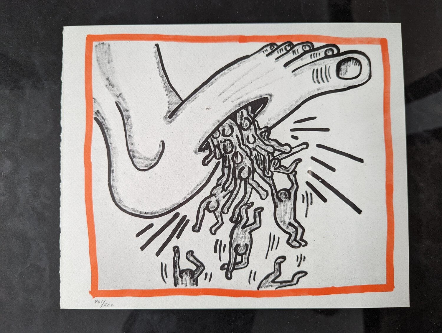 Against all odds Keith Haring Afdruk te koop