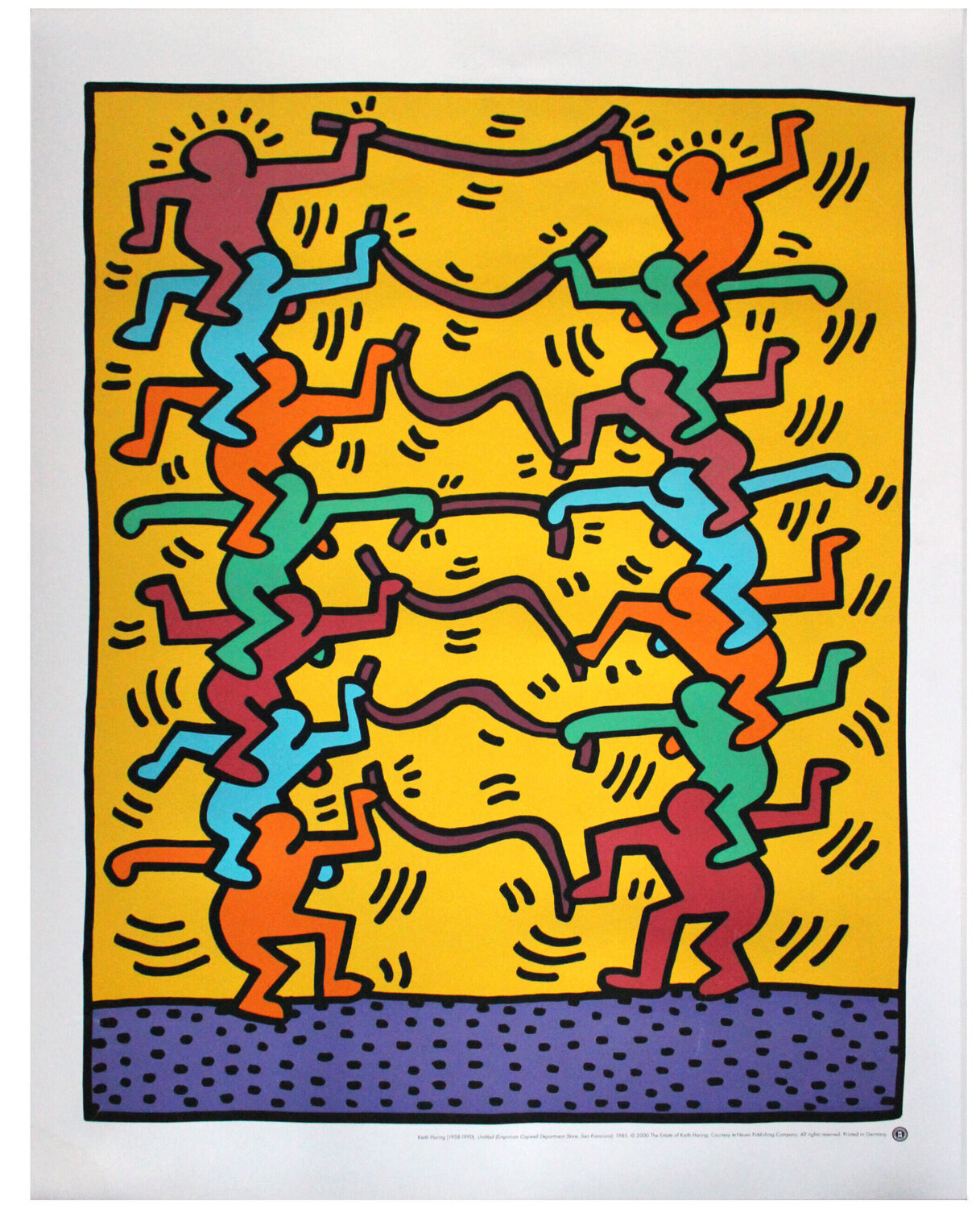 Untitled (Emporium Capwell) poster Keith Haring Stampa in vendita