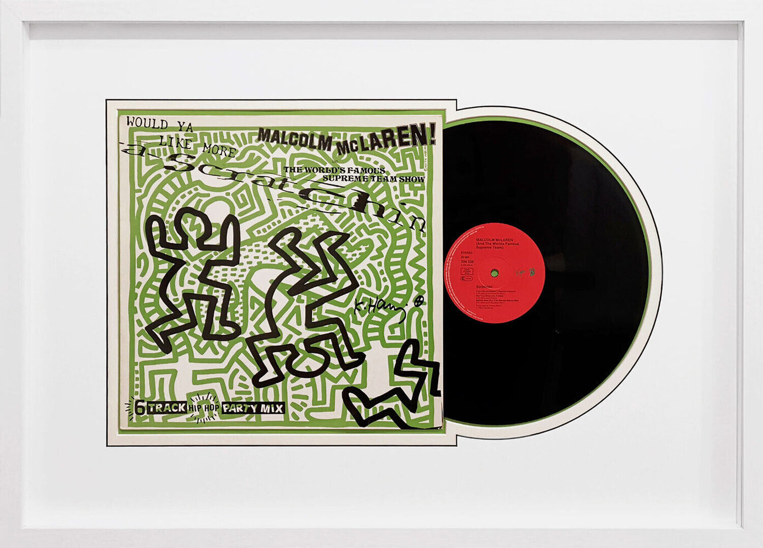 Malcolm McLaren Keith Haring Andere media te koop