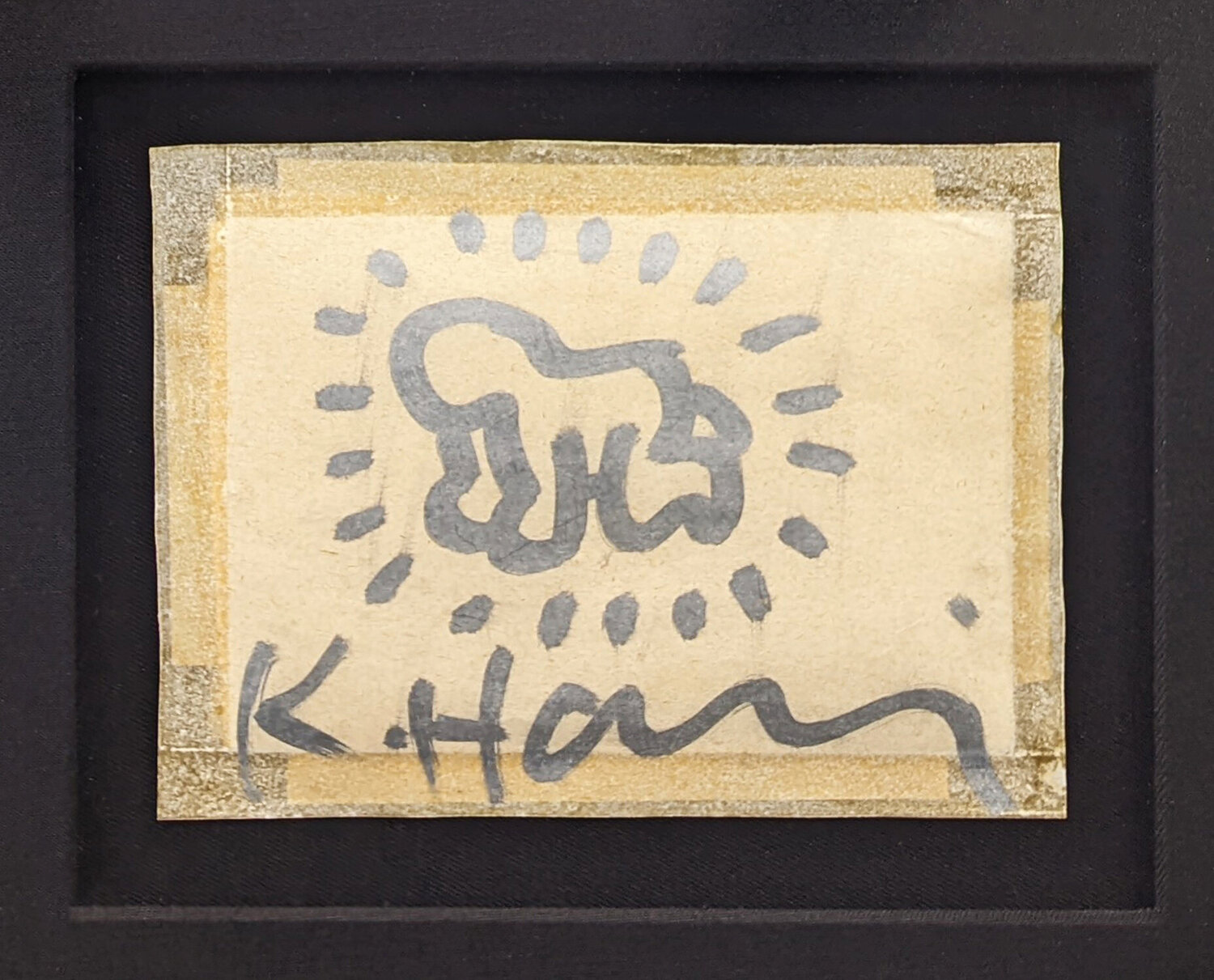 UNTITLED (RADIANT BABY) Keith Haring Work on Paper for sale
