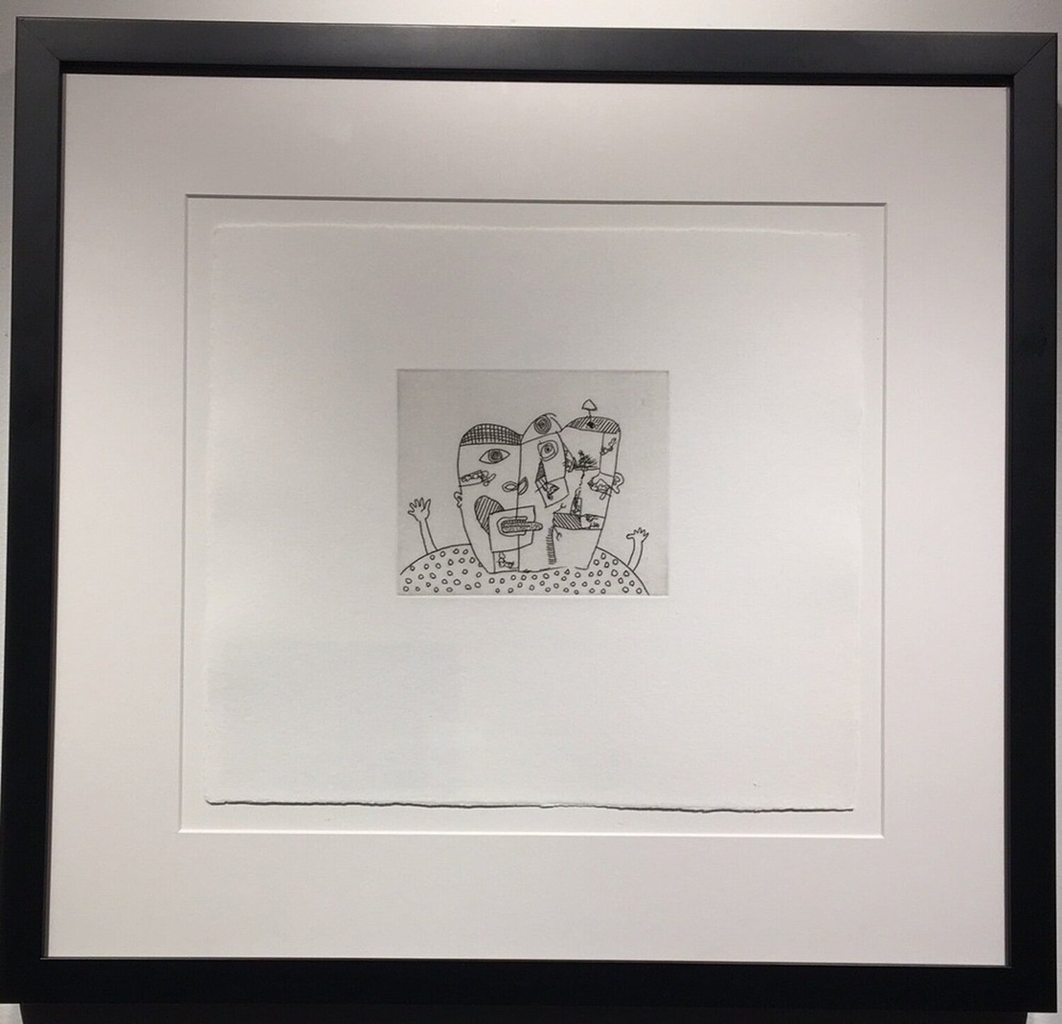 Untitled #3 (with Sean Kalish) Keith Haring Druck zu verkaufen
