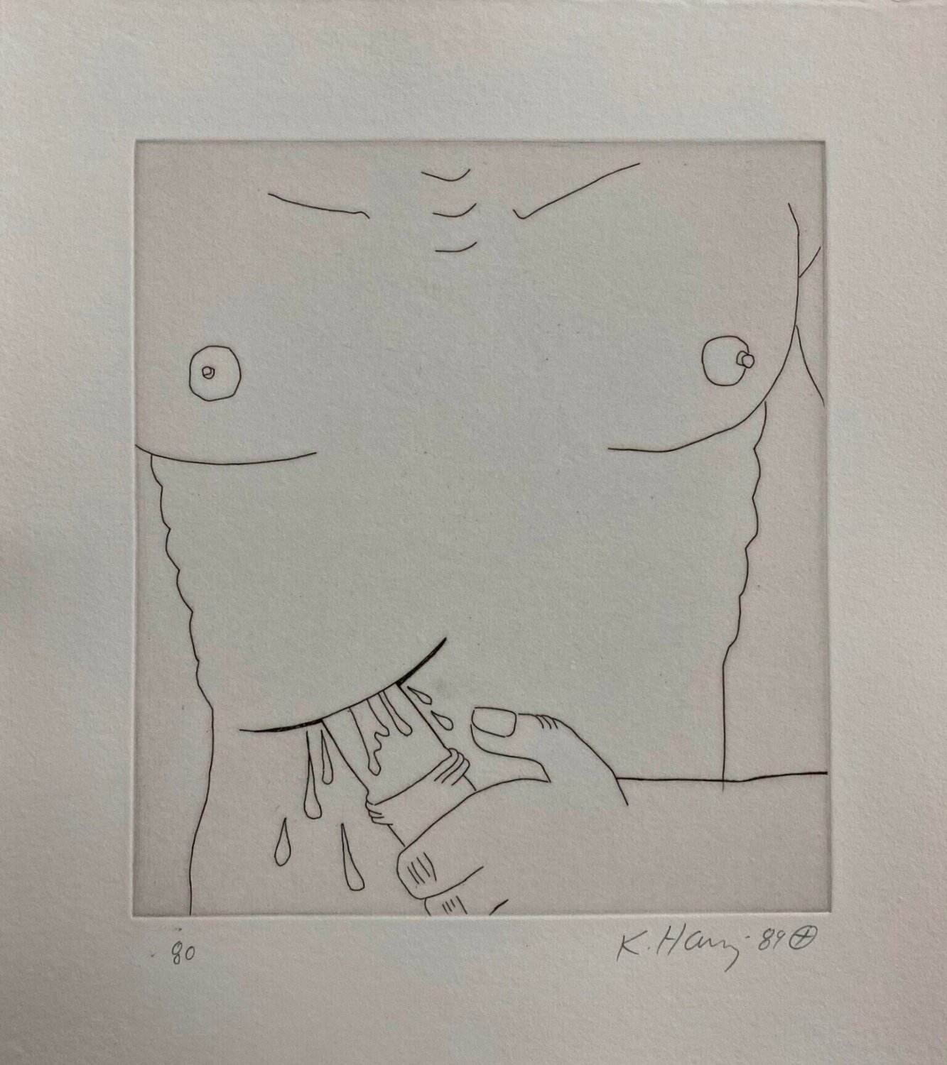 Untitled from ''The Valley" Keith Haring Druck zu verkaufen