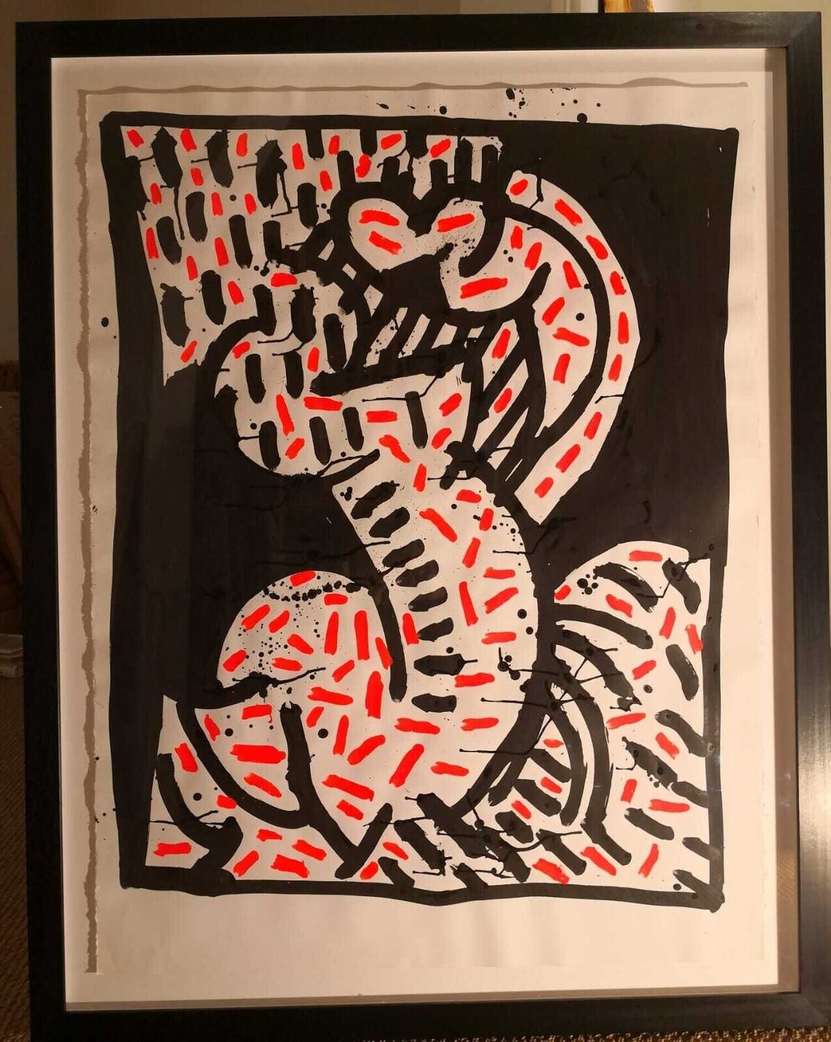 Untitled Keith Haring Obra en papel en venta