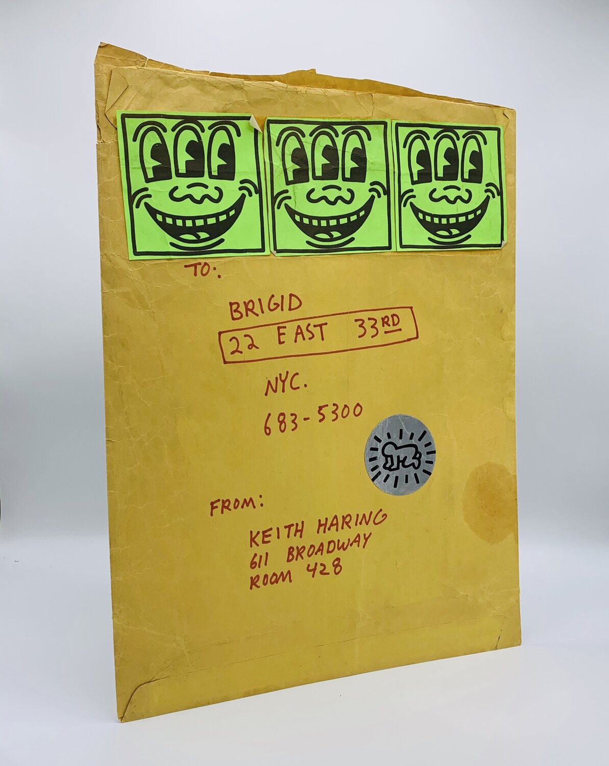 Untitled (Merry Christmas | Radiant Baby) Keith Haring Andere Medien zu verkaufen