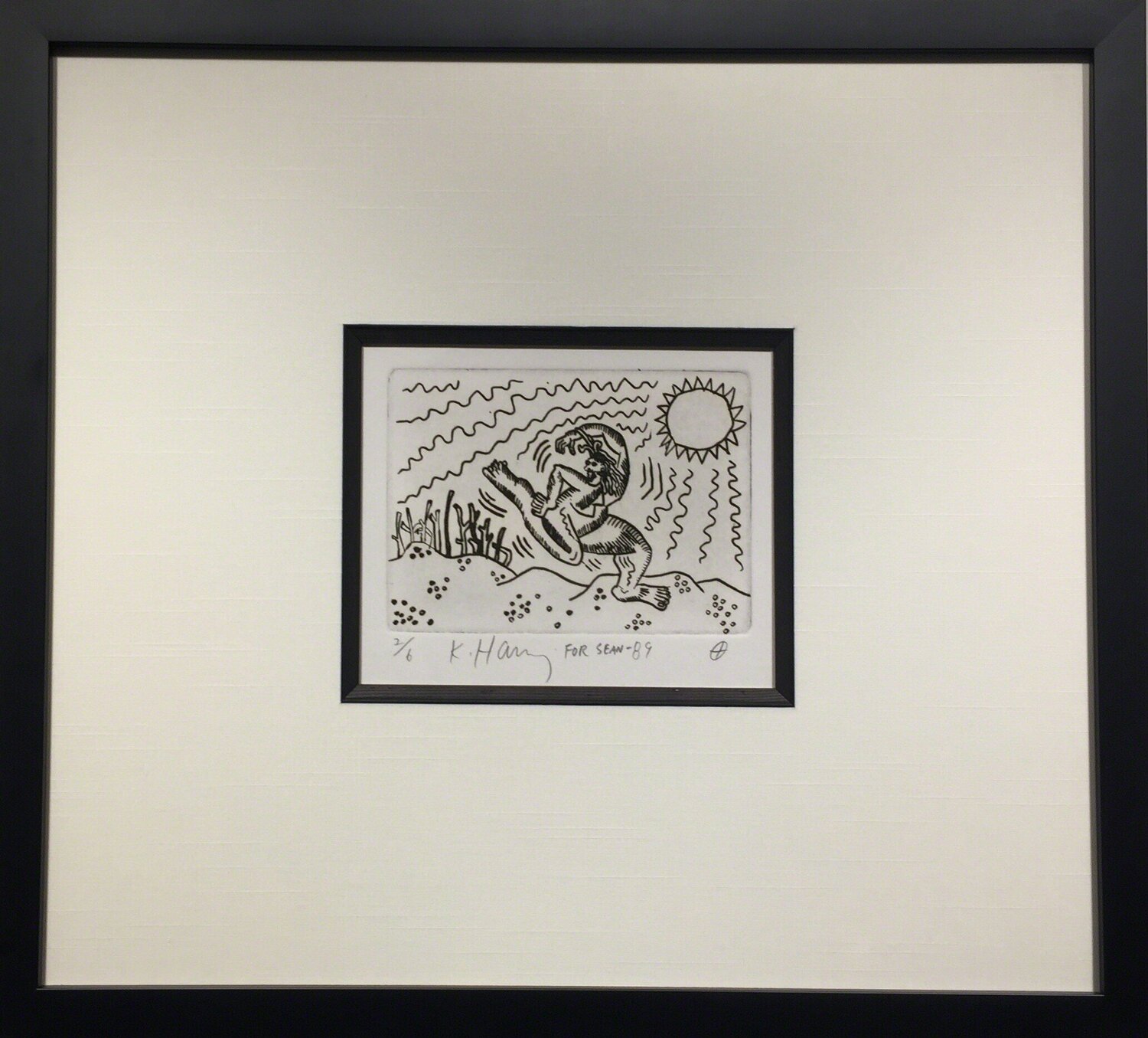 Untitled Keith Haring Afdruk te koop