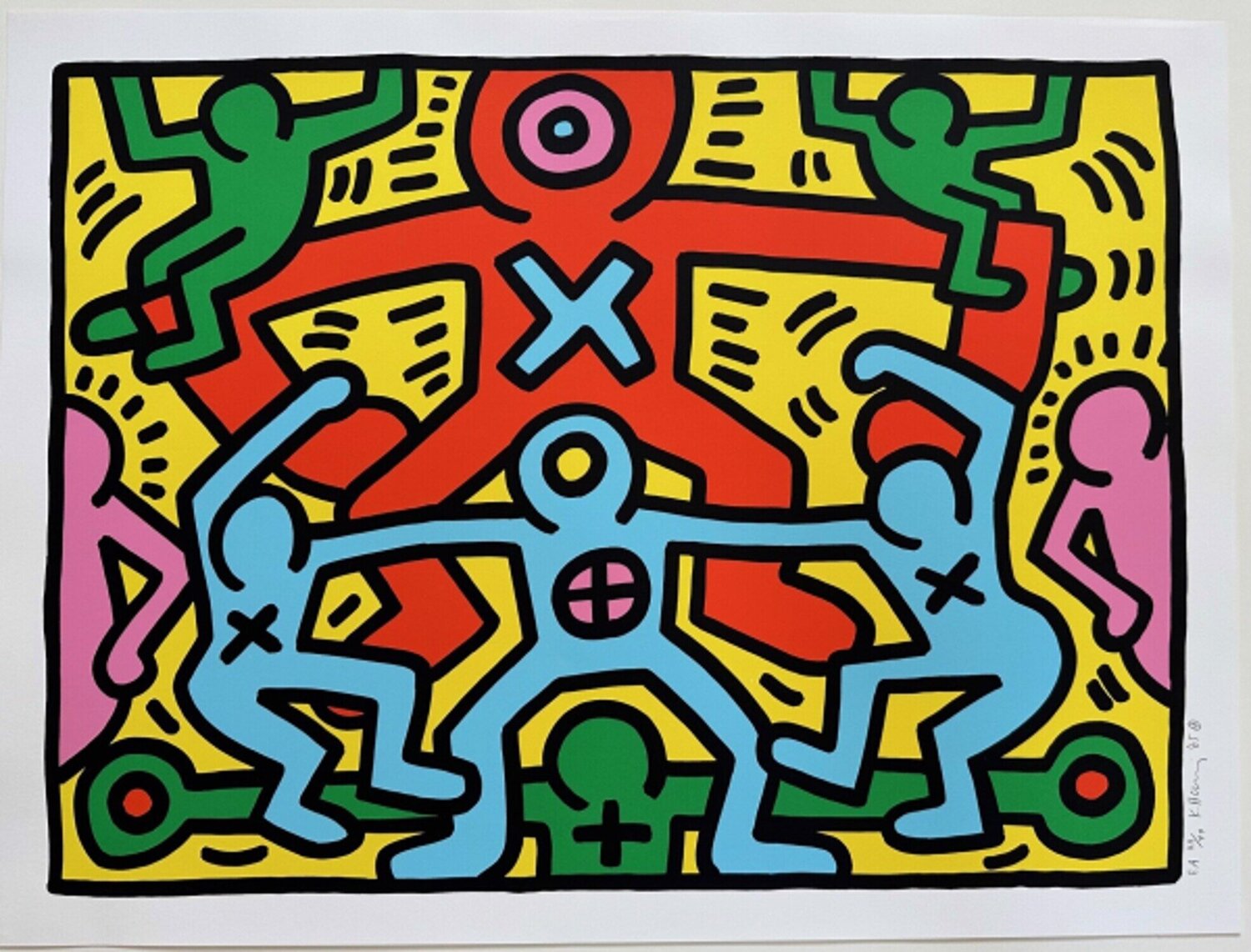 Untitled, Littman 50 Keith Haring Druck zu verkaufen