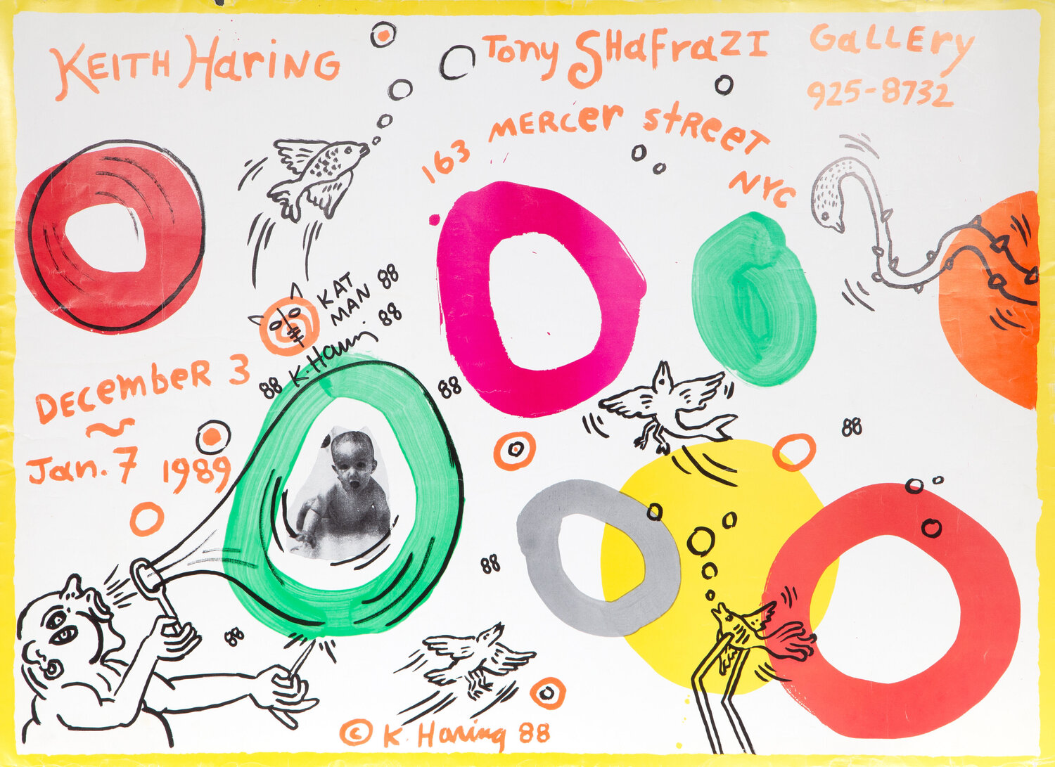 Tony Shafrazi Gallery Keith Haring Stampa in vendita