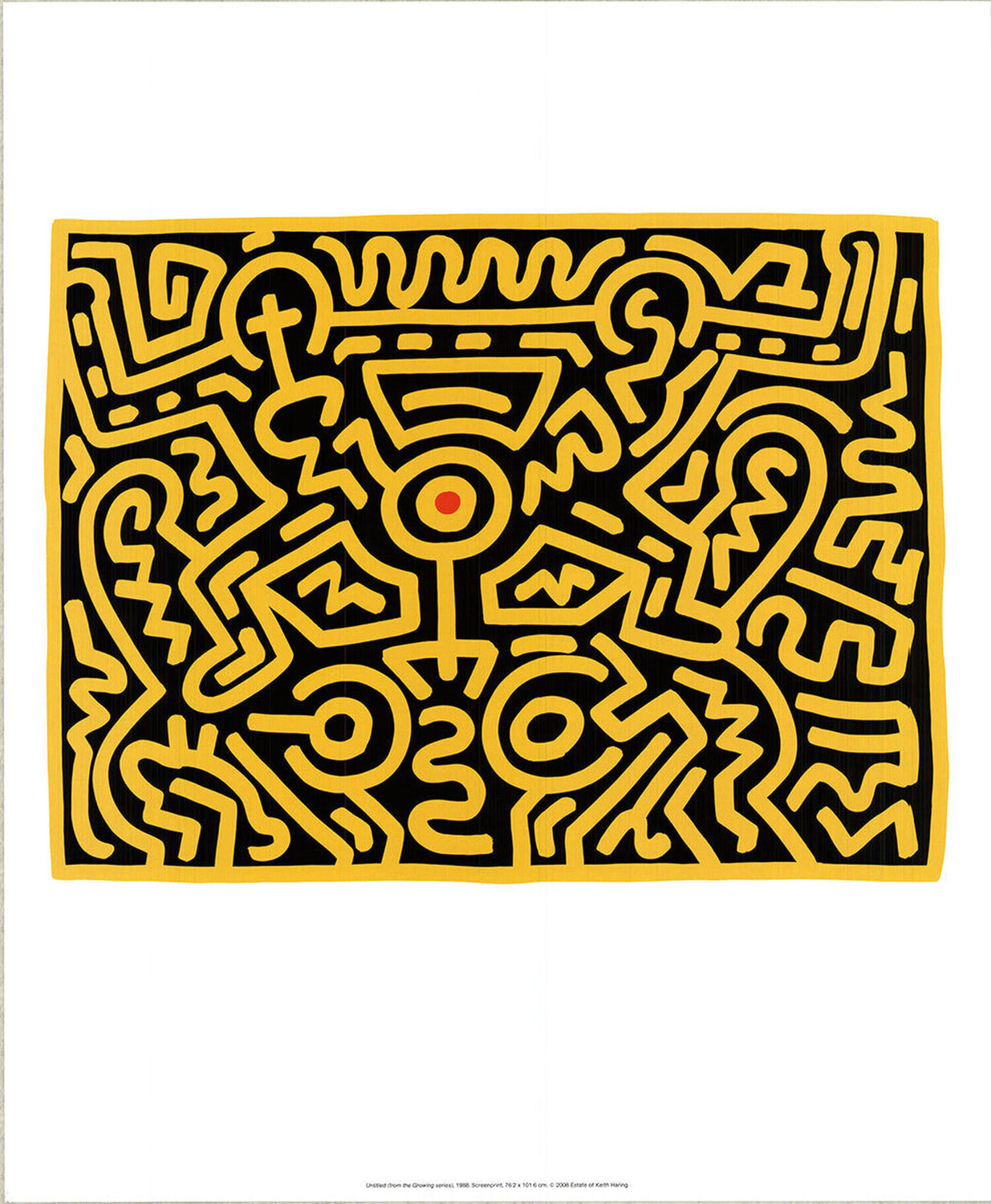 Untitled (From the Growing Series) Keith Haring Druck zu verkaufen